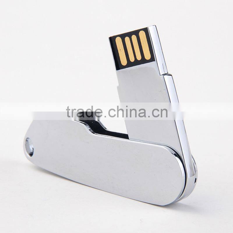 Silver metal usb pendrive 16mb~32gb
