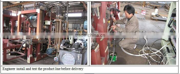 QT4-15 Flyash paver brick making machine