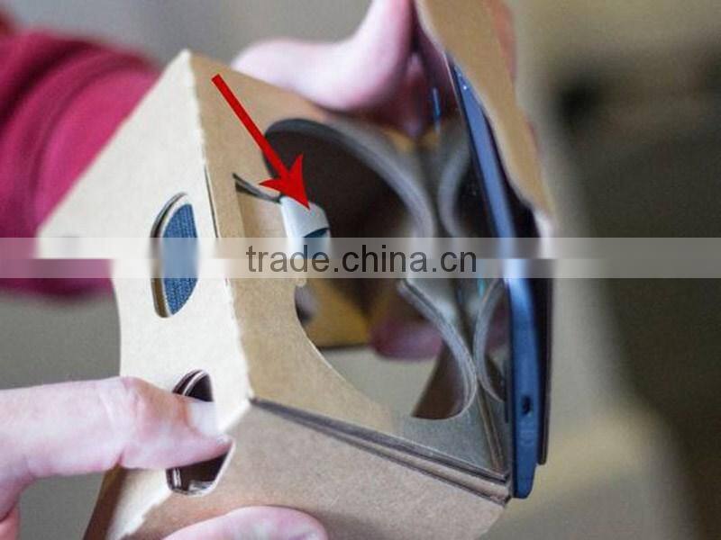3D VR Glasses Google Cardboard 2.0 Paper 3D Product for 5" Smartphone