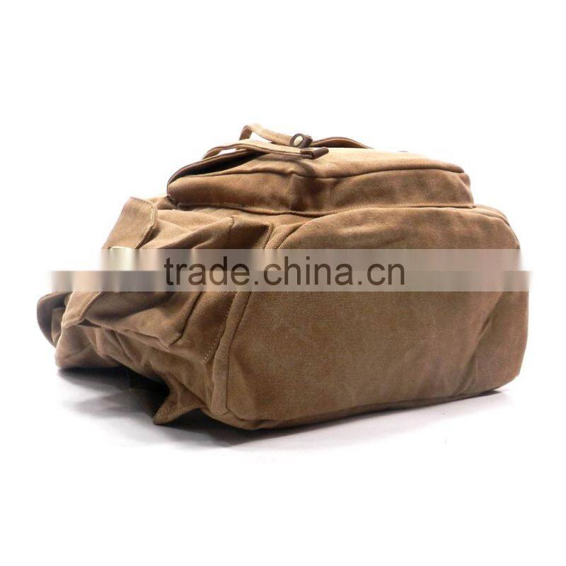 2016 fashion military canvas bag/camouflag backpack/outdoor backpack