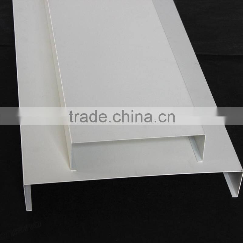 Modern B Shaped Aluminum Metal Strip Ceiling Panel