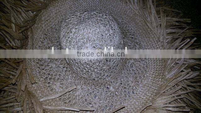 2015 most popular creative Best sell japan paper straw hat body with holes