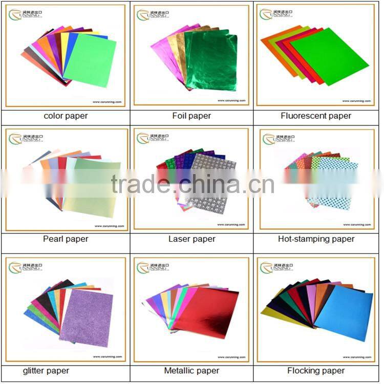 Cigarettes packaging golden color aluminum foil paper