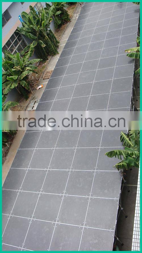 Aluminum working stage with line array