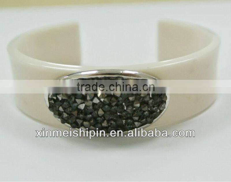 New Design Fashion Adhesive Crystal & Bracelet bangle NE004