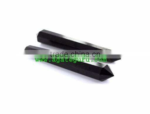 16 Facet Gemstone Massage wands : Green Aventurine