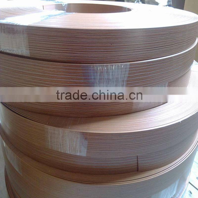 Wood Grain PVC Edge Banding for MDF Board and Particle board