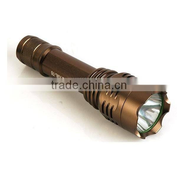 1173 New XM-L T6 LED Aluminum high power long range Hunting rechargable torch