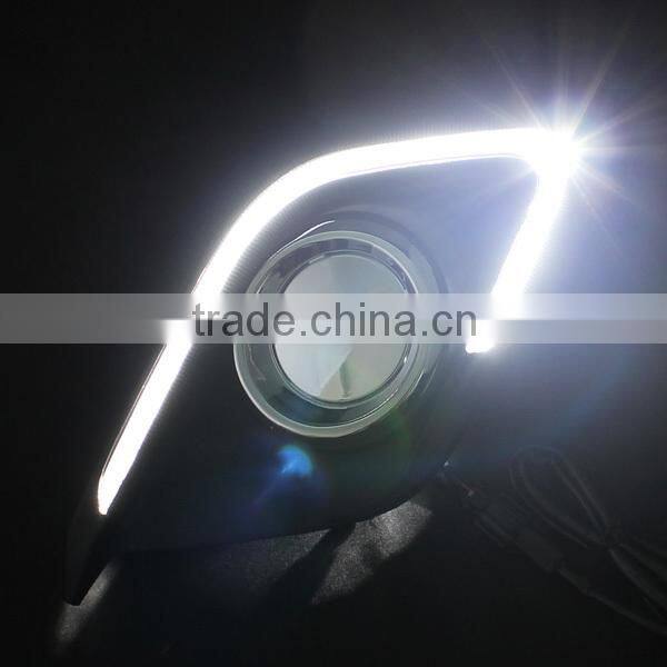 LED Daytime Running Light DRL For Mazda 3 Axela headlight Car Fog Lamp Mazda3 DRL 2014 Up