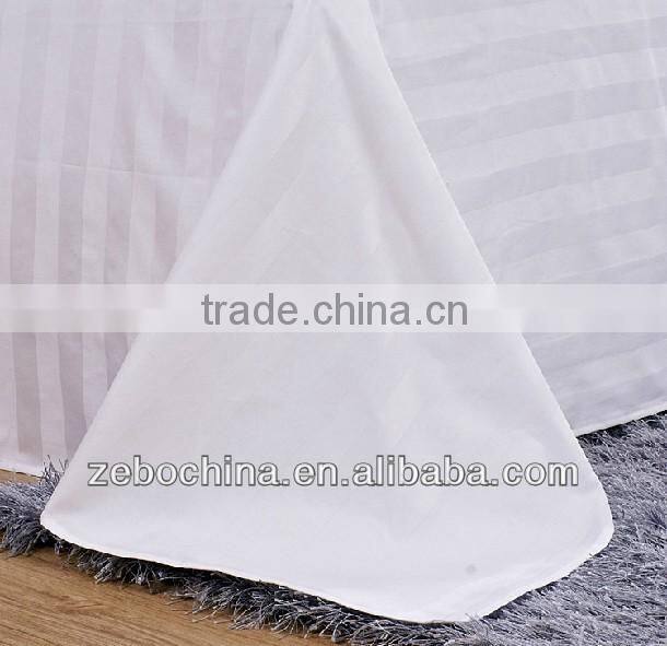 NANTONG MANUFACTURE HOTEL SATIN STITCH 100COTTON WHITE DUVET COVER
