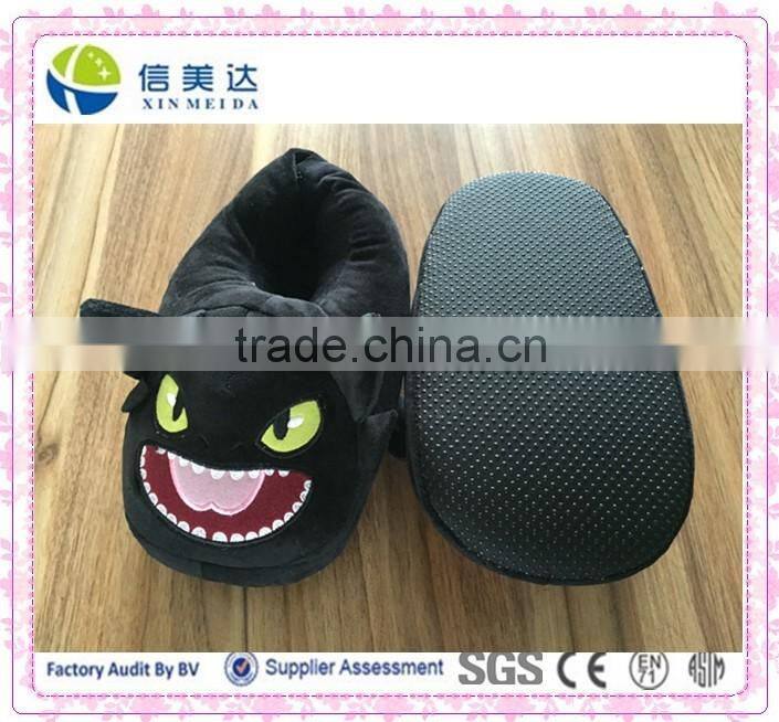 Custom monster stuffed plush room slipper