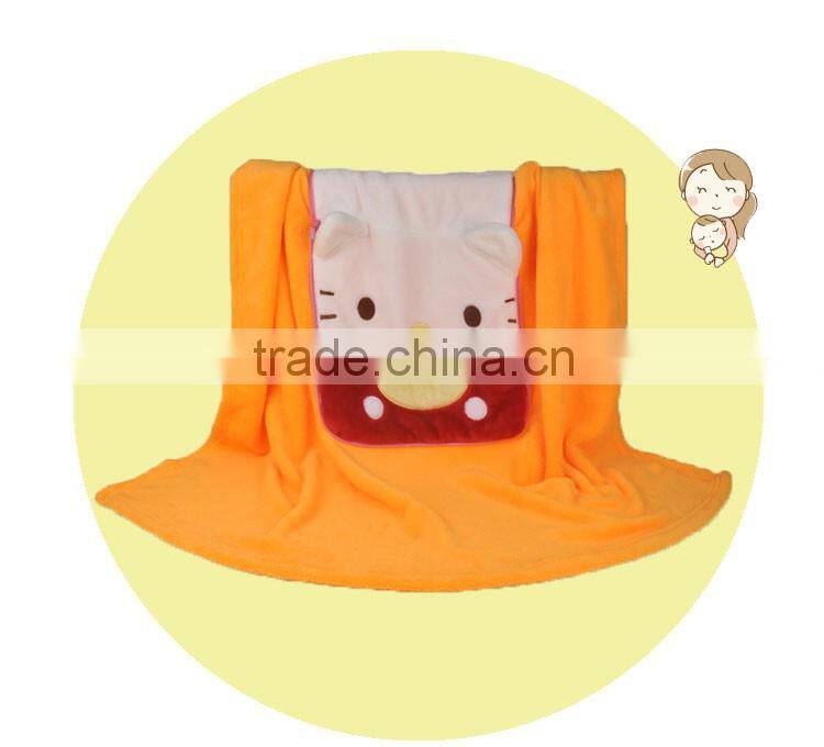 Soft Animal Pattern Fleece Pillow Throw Wholesale