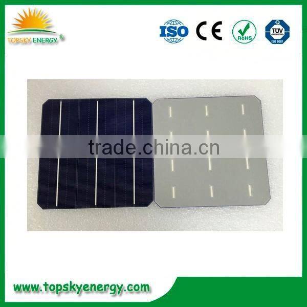 6'' mono solar cell, 19.80% Efficiency 4.72w NSP mono solar cell