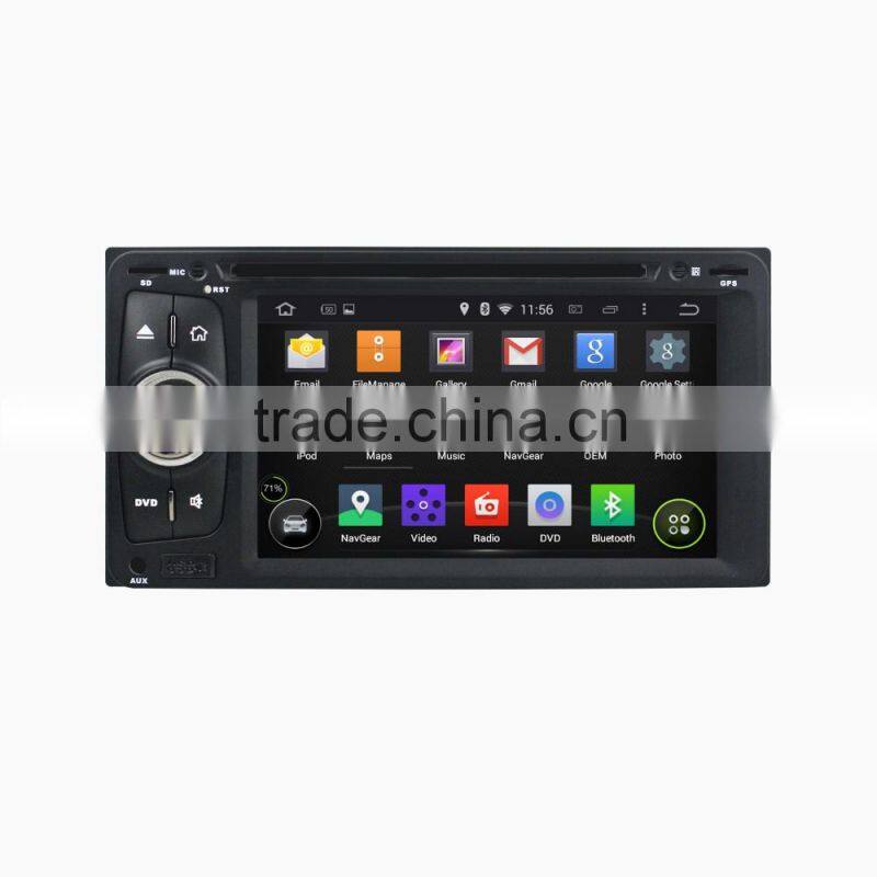 Android 5.1.1 6.2inch video player touch screen gps for TOYOTA corolla car dvd player gps navigation