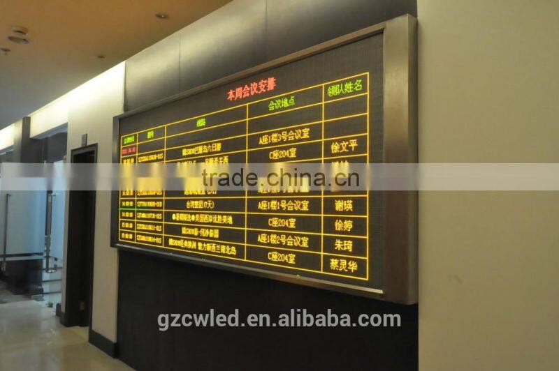 Hot Promotion High Quality And Favorable Price 3.75 Indoor Dual Color LED Sign