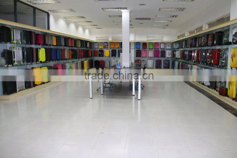 Vertical bart ABS+PC Bright trolley luggage set