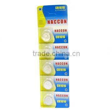 3v CR1616 battery lithium button cell battery