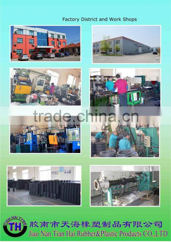 semi pneumatic rubber tire 370x165CV