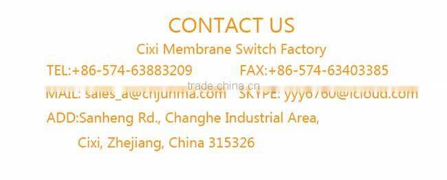 best quality OEM colorful silicone rubber keypad