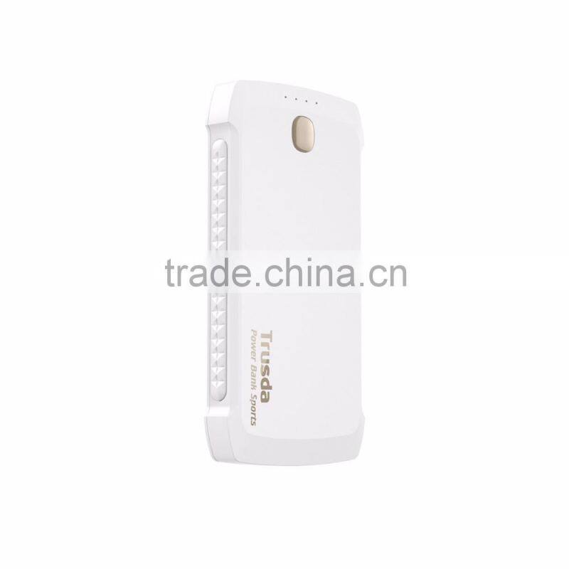 TRUSDA High quality Qualcomm approved rohs power bank 10000mah qc3.0 power bank battery power bank for phone