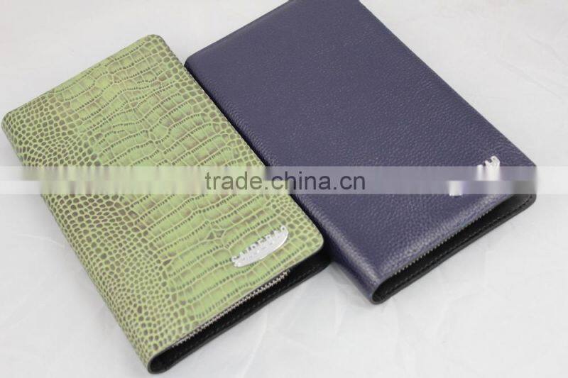hot selling factory custom kind of genuine leather wallet for men
