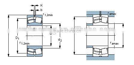 Hot Selling Super Precision 24126CA Spherical roller bearings