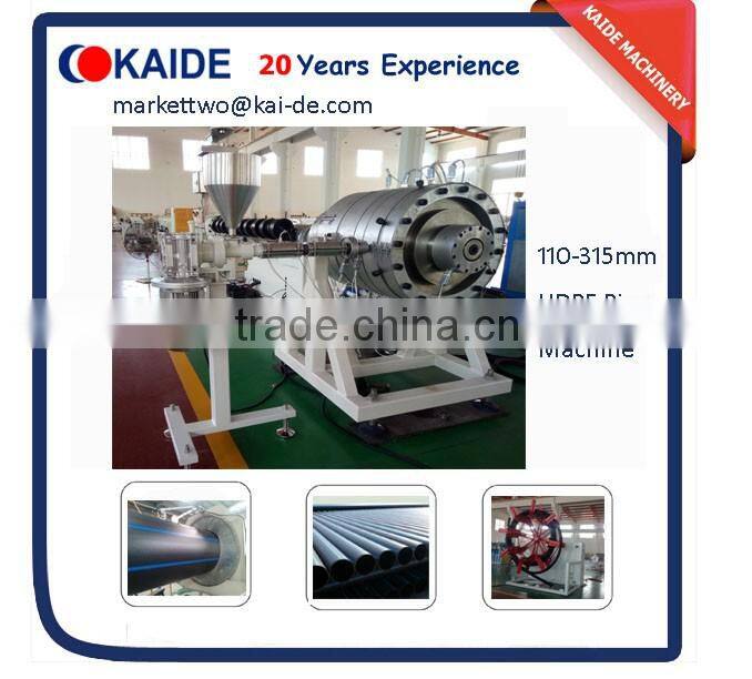 315mm HDPE pipe making machine factory
