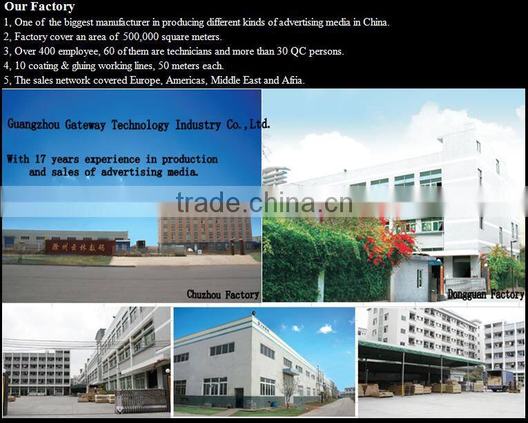 Large Format Digital Printing Outdoor Advertising PVC Flex Banner roll