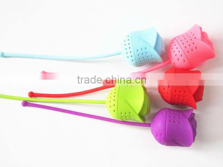 Top grade hot-sale silicone tea ball infuser wholesale