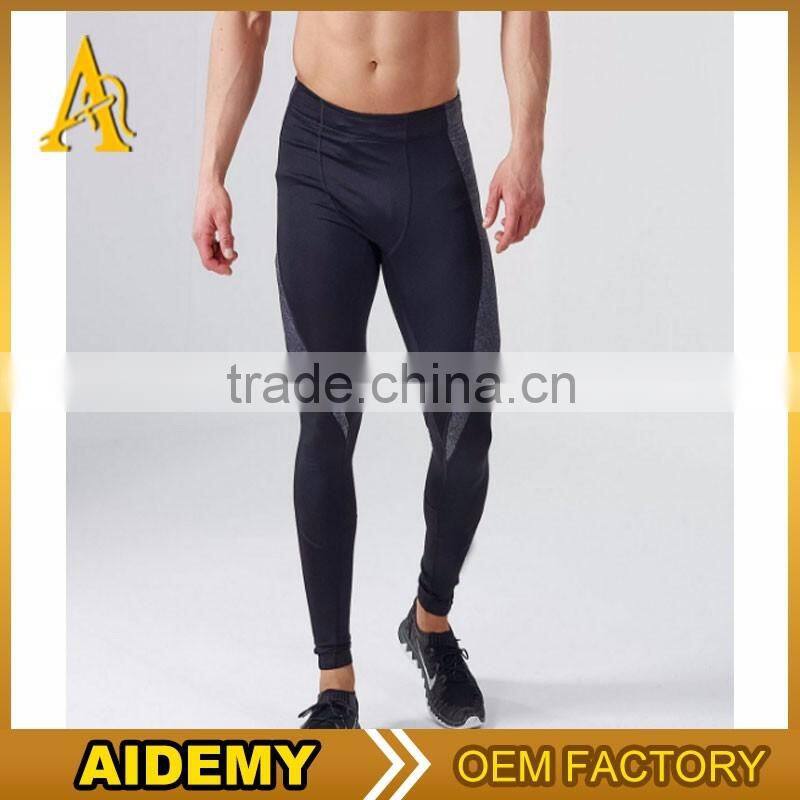 OEM Sport Long Sexy Tight Pants Male Athletic leggings for men gym