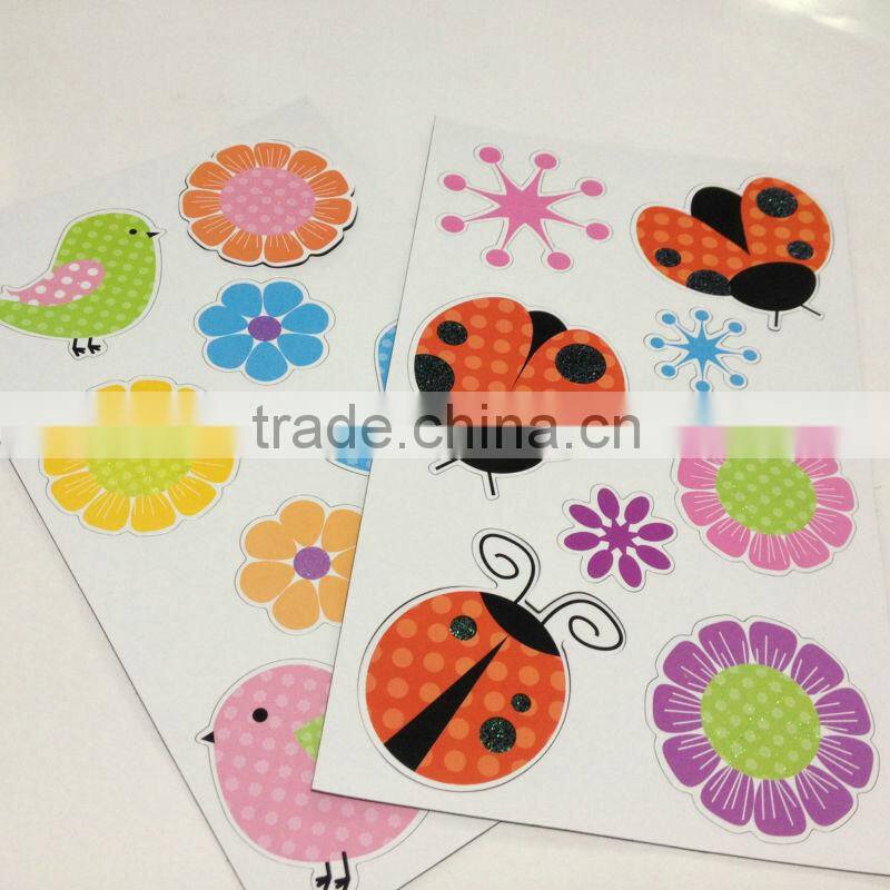 DIY christmas lights sticker design