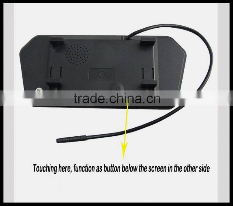 7 inch TFT Touch screen Color Car Rearview Mirror Monitor MP5 player