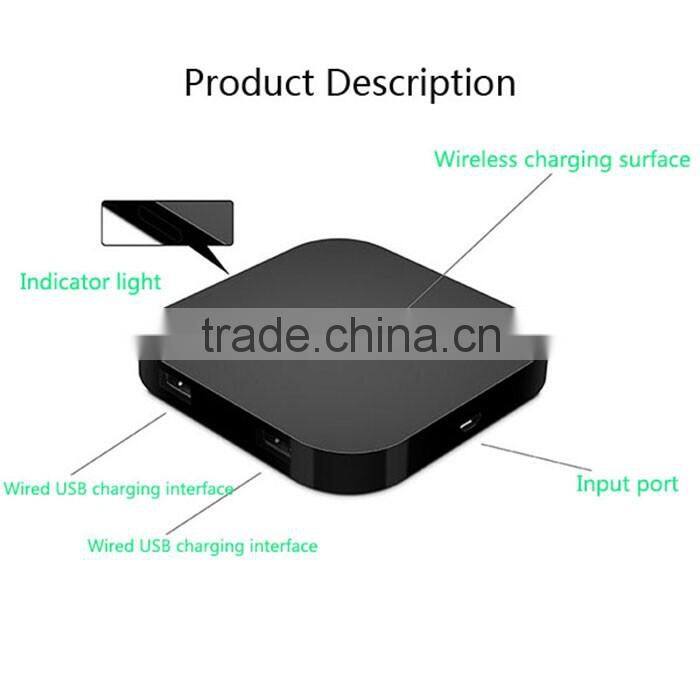 Newest coming wireless charger for ipad 2 for pc for table