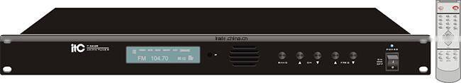 Rack mount Program public address am/fm tuner for pa system