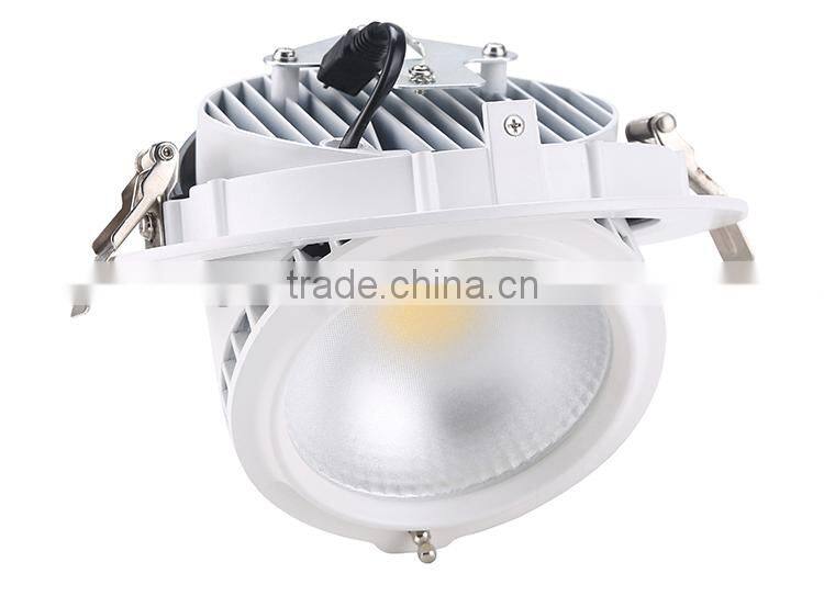 adjustable gimbal cob round led downlights 28w 38w downlight cob
