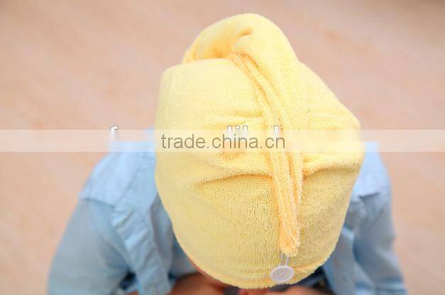Super Absorbent Microfiber Hair Dry Towel Thickened Shower Cap Hair Turban Quick Dry Hat Cap