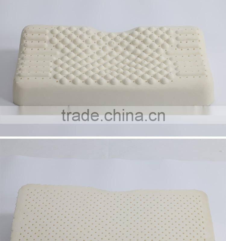 XD-KM006 relaxing neck protection massage pillow/health latex pillow cover 50D 60*30*11/13