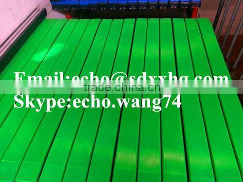 UHMWPE Plastic Rubber Conveyor Impact Bar/conveyor belt impact bar/uhmwpe conveyor impact bed bar