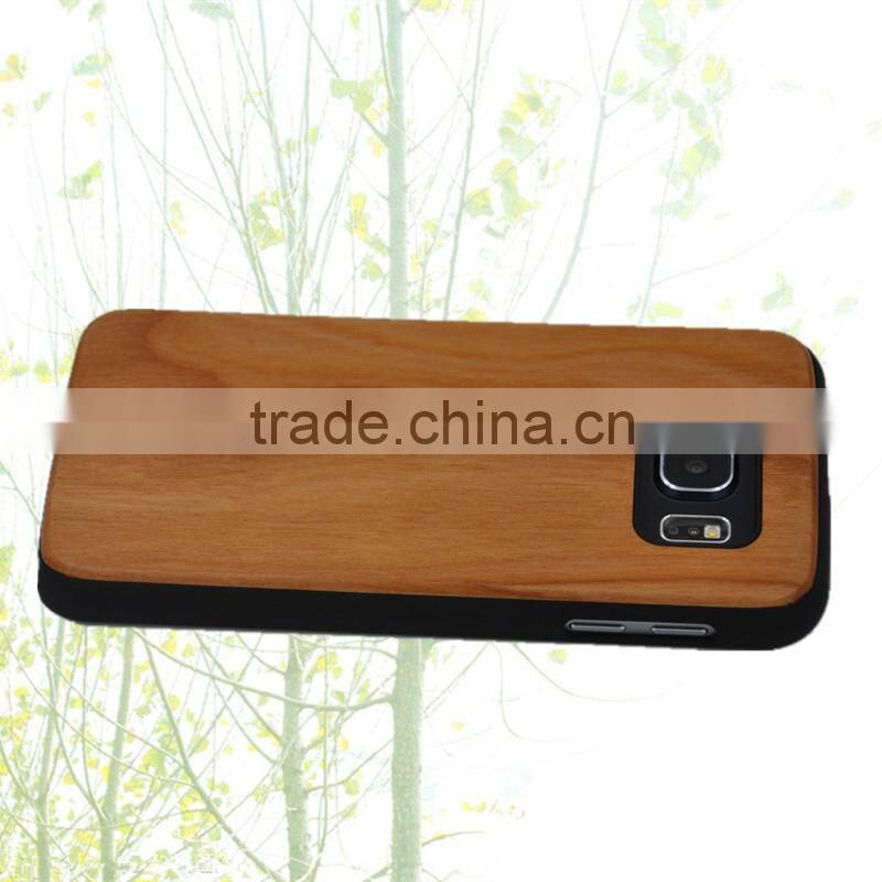 Good Quality Wood Phone Cover for Samsung Galaxy s6 edge Case for Samsung Galaxy J5 back cover