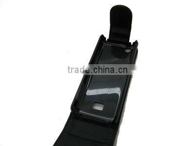 Leather Case with Holder for sony ericsson J105 NAITE