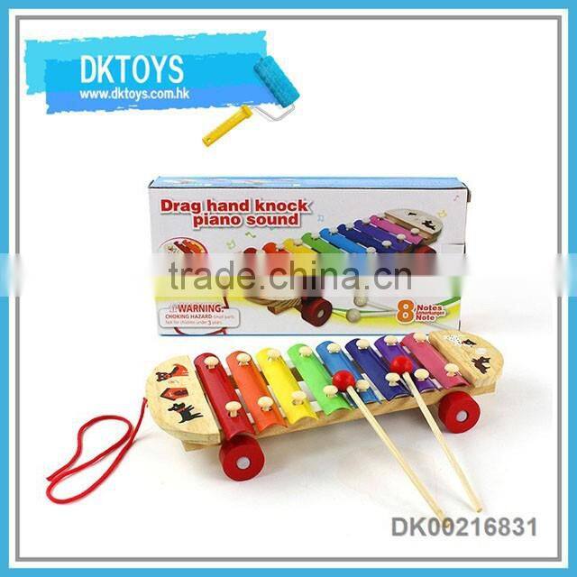 Educational toy instrument wooden knock piano toy