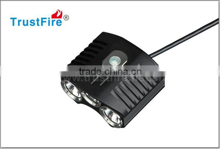 Cree TR-D009 bicycle flashlight in flashlights & torches ,high quality led bike using 3 CREE XM-L 2 led 2100LM 18650 battery