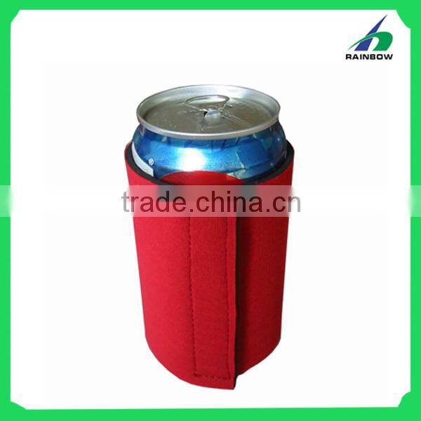 Foldable neoprene stubby can cooler