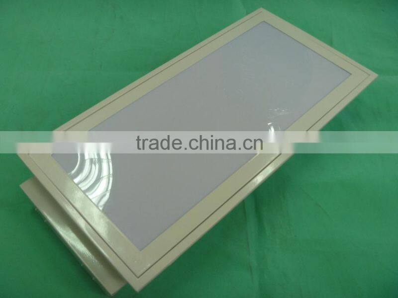 2x18w grid lamp with milky cover