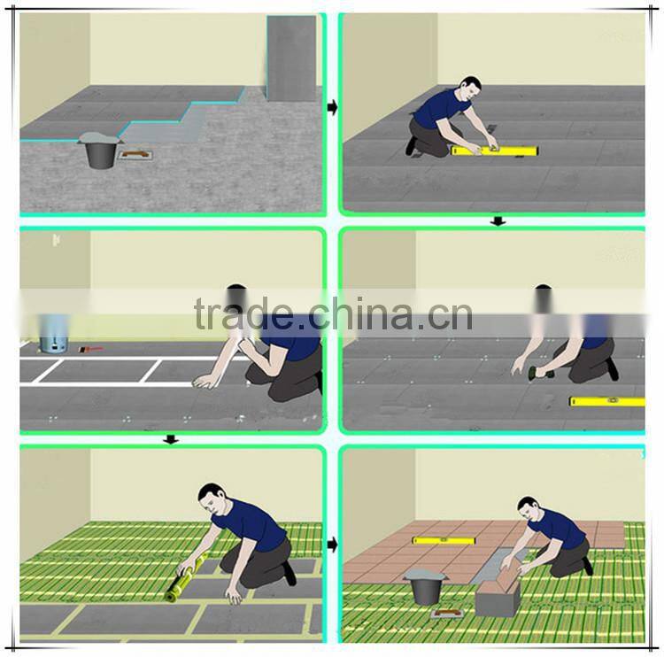 Room Heating System XPS Tile Backer Board Underfloor Heating