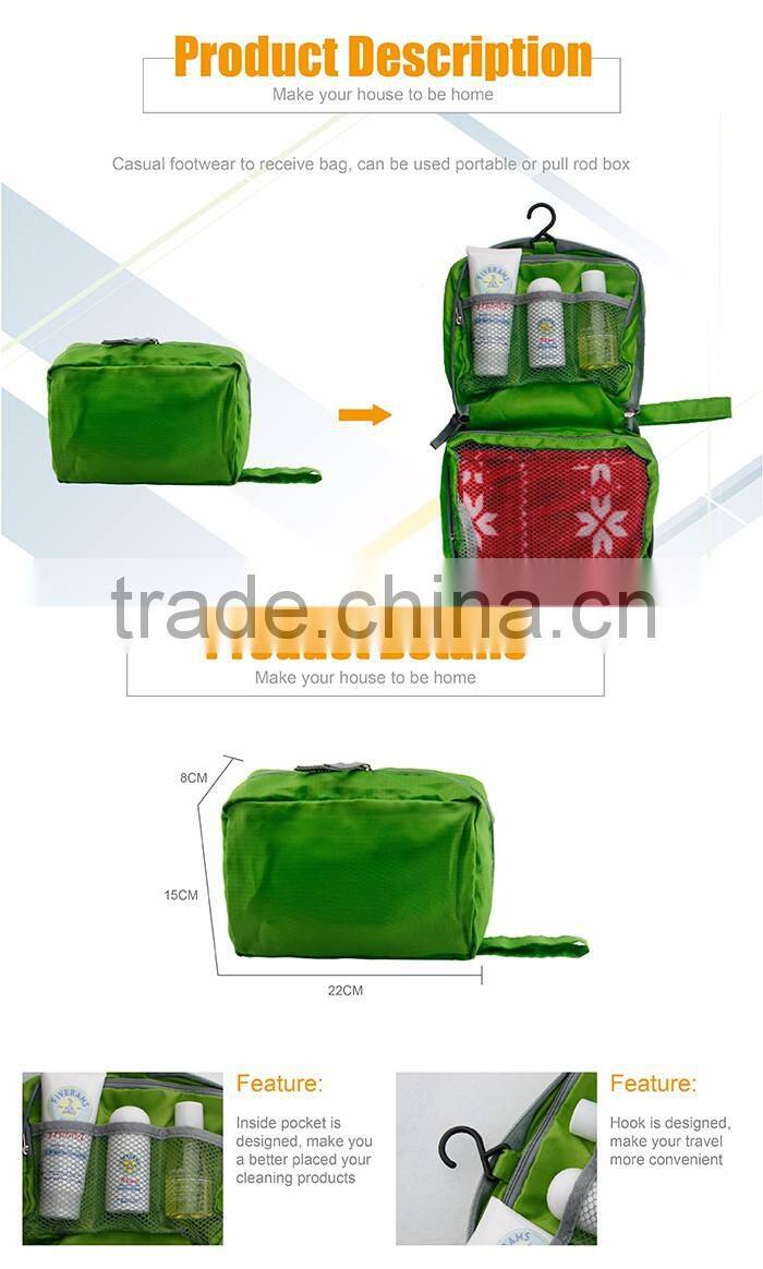 Polyster Clear Toiletry Kit , Toiletry Kit Bag, Toiletry Travel Hanging Cosmetic Bag