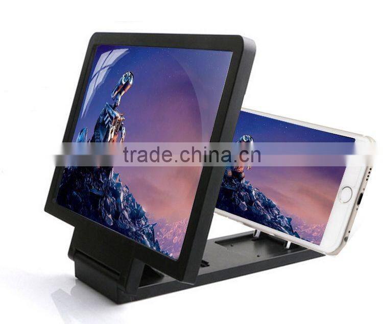 3D mobile phone screen magnifier / Foldable HD stand cellphone expander