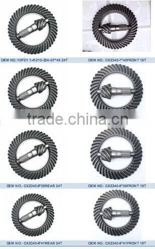 RF8 6X41 UD truck differential assy spare parts for CW520
