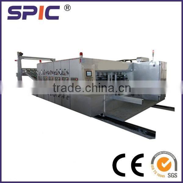 SPIC flexo printer slotter machine with stacker