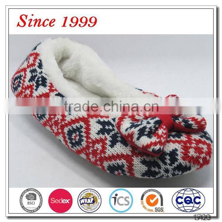 2016 popular PU rivet ladies fashion ballerina flats shoes wholesale